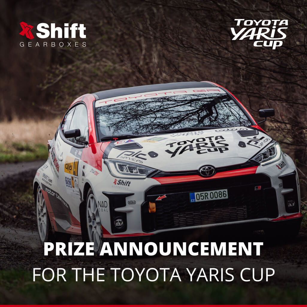 Prize announcement for the Toyota Yaris Cup