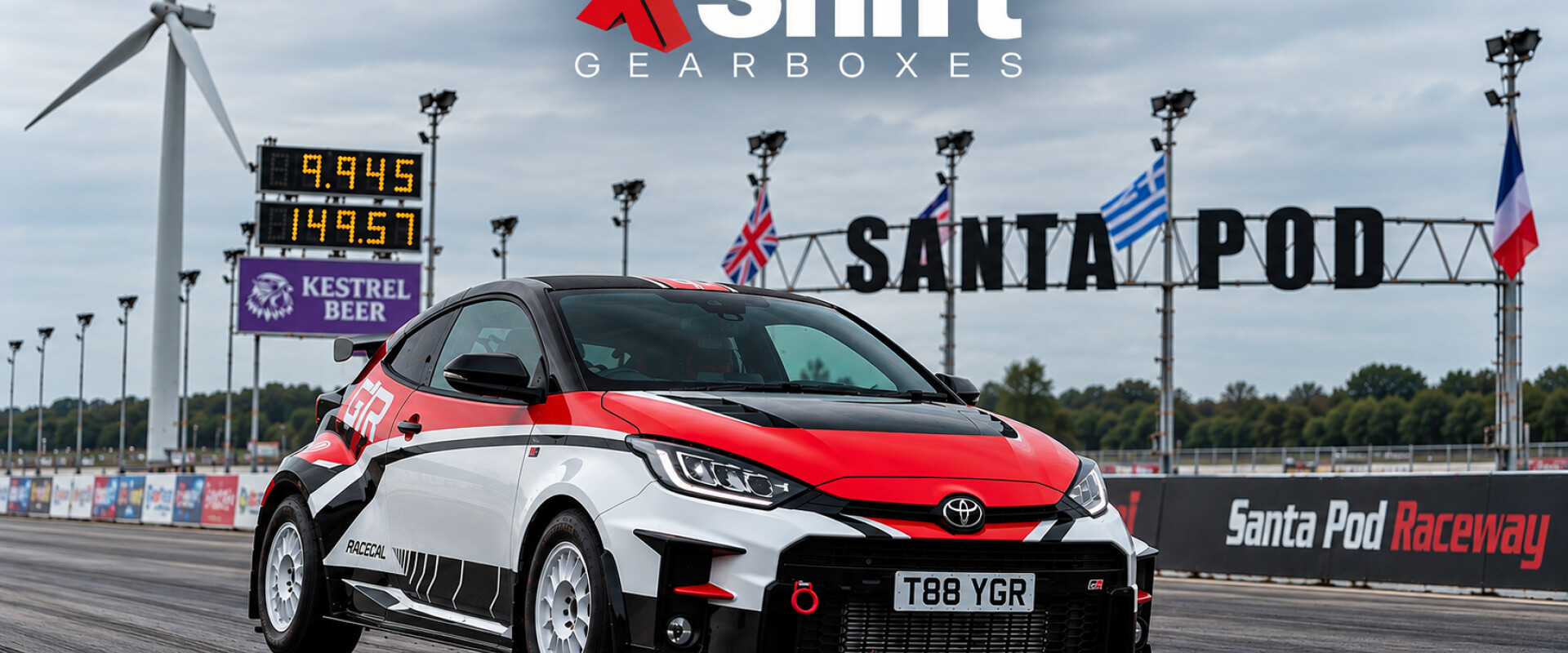 Sub-10 Seconds: Eric Teo’s GR Yaris Takes on the Quarter Mile at Santa Pod