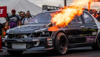 Armageddon Mode: One Seriously Fast Mitsubishi EVO